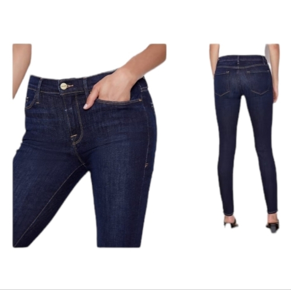 FRAME DENIM LE SKINNY DE JEANNE IN QUEENSWAY•27 - Picture 5 of 13